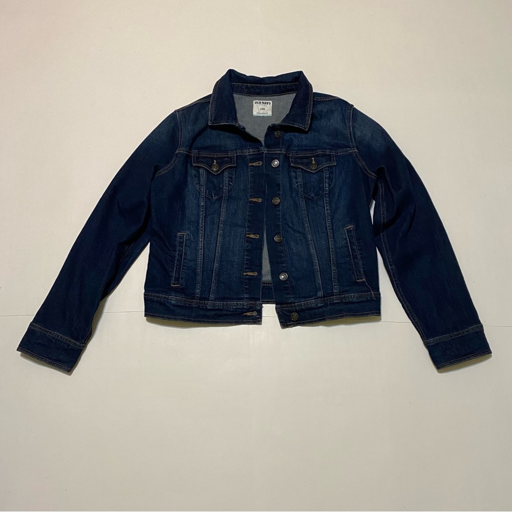 Old Navy jean jacket blue size large